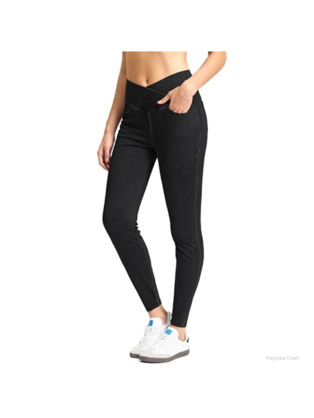Pull On Jeggings Women Stretchy Skinny Jeans High Rise 4-Way Stretch